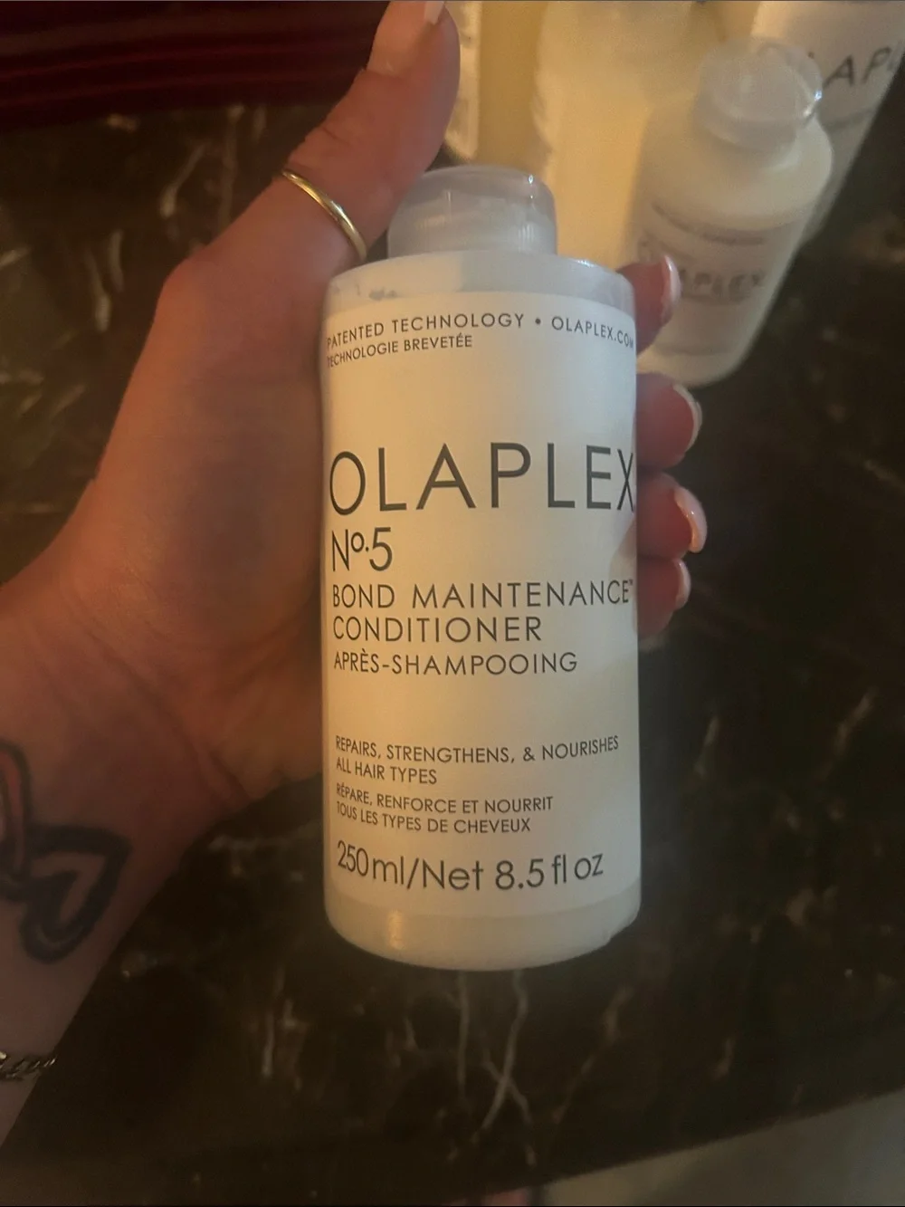 OLAPLEX White Travel Hair Repair Set - No.3, No.4 & No.5